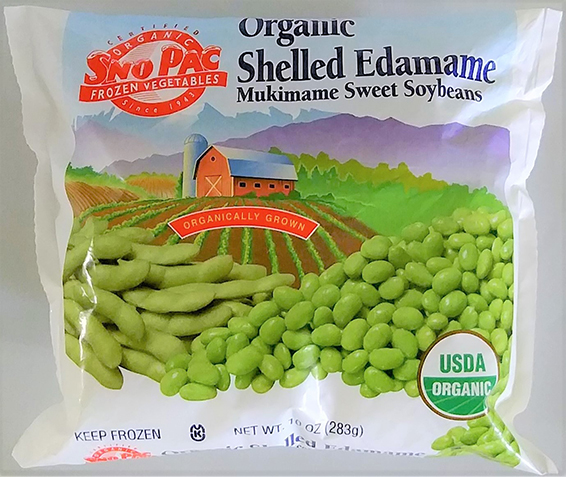 Organic Shelled Edamane
